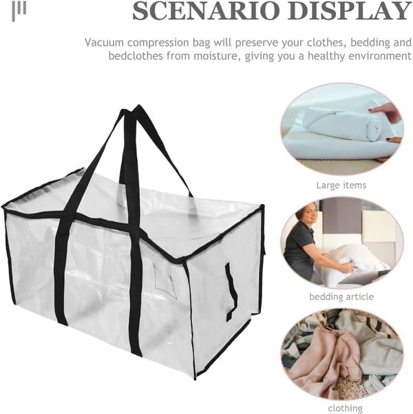 Stor opbevaringstaske med mesh-panel 1-pak – foldbar til under sengen Style 1
