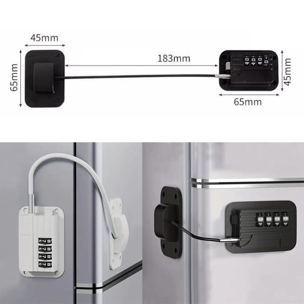 2-pack Child-Safe Window Lock with Code Lock – Security Lock for Windows