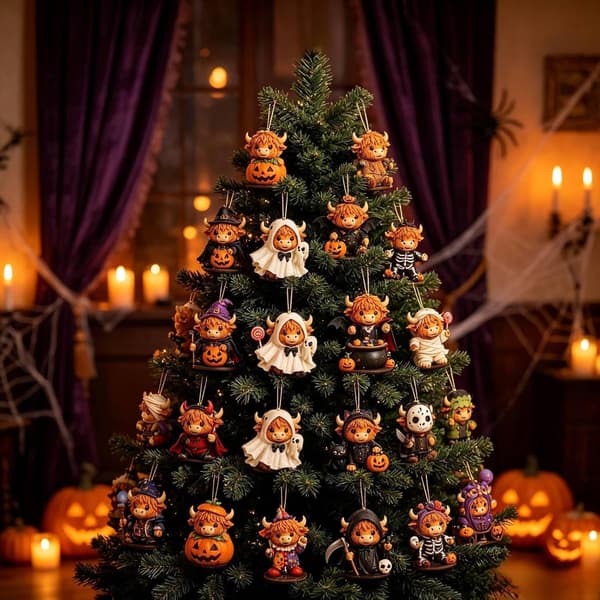 Halloween Advent Calendar 2026 – 24 Days, 24 2D Horror Charms Style 3