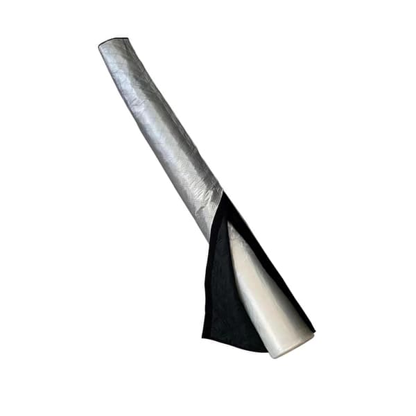 150 cm AC Avgasrör Isolering Skydd - Vattentätt Skyddshölje - Silver Silver