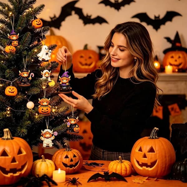 Halloween Advent Calendar 2026 – 24 Days, 24 2D Horror Charms Style 3