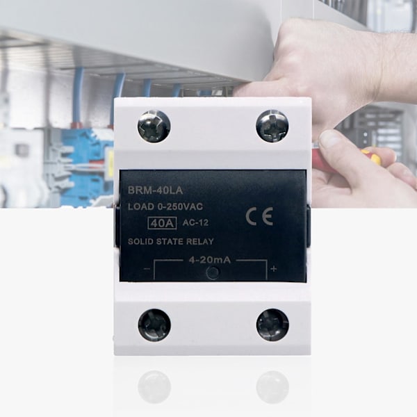 Brm-80la 80a enfas solid state relä flamskyddsmedel spänningsregulator Qinhai