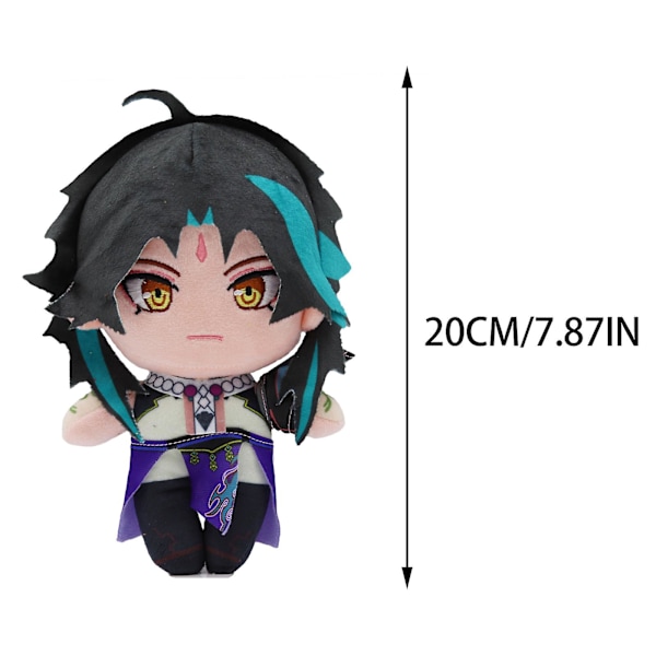 7,8'' Genshin Impact Pehmolelu Plushie Anime Lahja Täytetty Hahmo morax