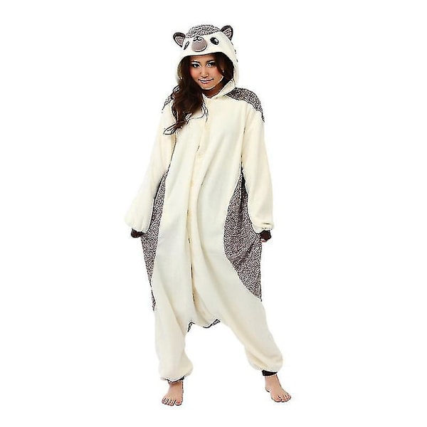 Igelkott Onesie Djurpyjamas Igelkott Kostym För Halloween Cosplay 140cm