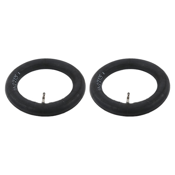 Par 10x2 tum Mini Cykelhjul Inner Tubes för 10x1.90/1.95/2/2.12/2.25 Cykel Babyvagn Scooter Däck