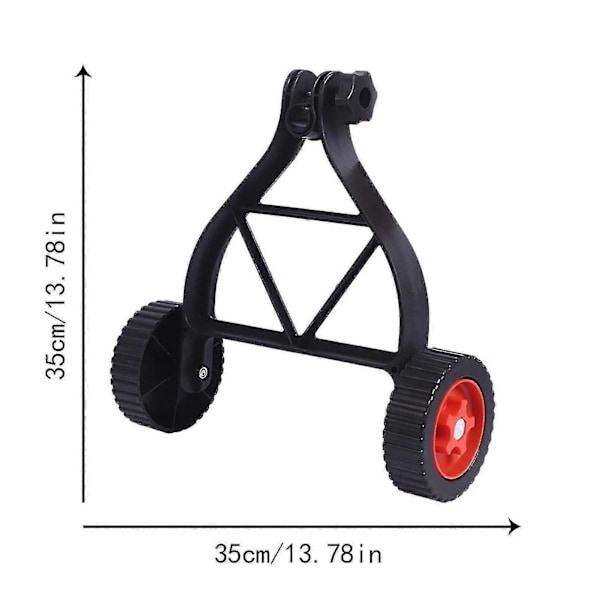 Snellejusterbare støttehjul for trimmer, ekstrahjul for klipper, 26 mm-28 mm, bærbare