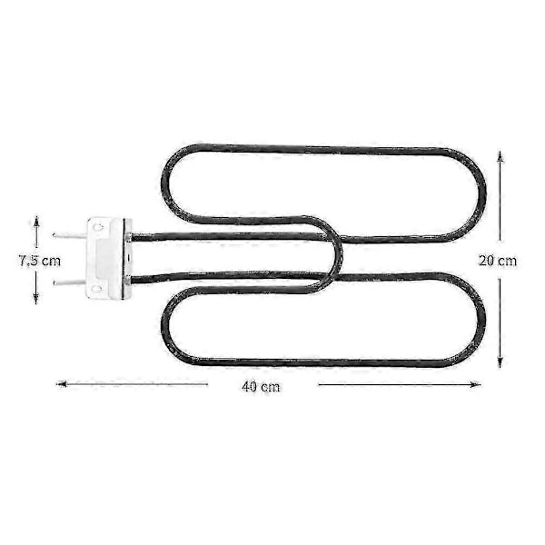 66631 65621 Grillinpolttimen putken vaihto Weber Q 140/1400 80342:lle