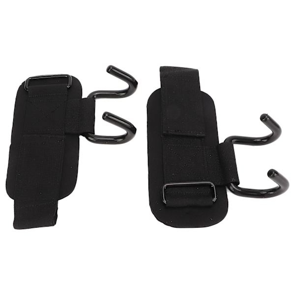 2 st Ajusterbara Nylon Stål Handledsband för Styrketräning och Gym