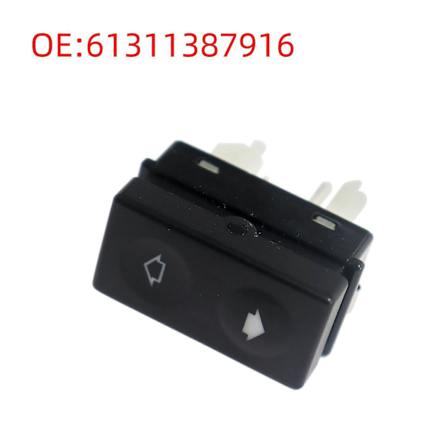 Strömbrytare för fönster, enkel knapp, 61311387916 för - E36 318I 325I Z3 318Ti 325Is