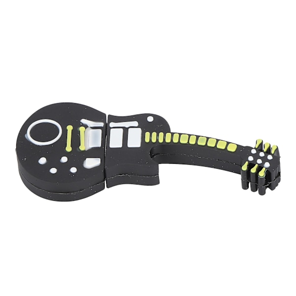 Cool Cartoon Svart Violin USB-minne - 16GB Bärbar Lagringsminne