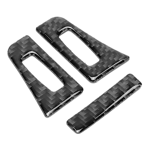 3Pcs/Set Carbon Fiber Vent Panel Cover Trim Accessory Fits for Lexus NX 200 200t 300h 14-19