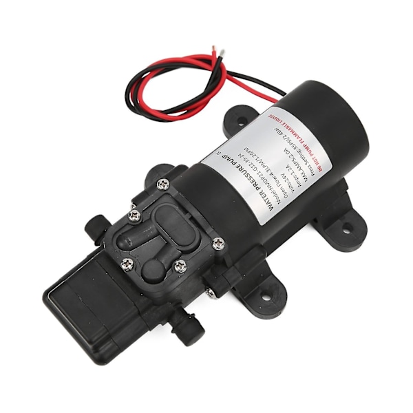 Water Diaphragm Self Priming Pump Electric 24V 1.2GPM 35PSI For Cleaning Boat Fish Tank