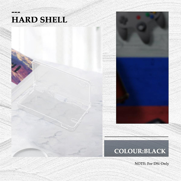 Klar krystall hardt deksel for Nintendo DSi NDSi