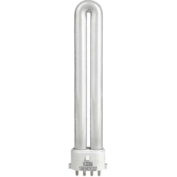 Xtralite 18w Cfl Daglyslys Pære Erstatning 4 Pins 2g7 Sockel -6400k