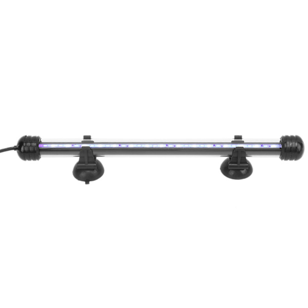 LED Akvarielys Vandtæt Fiskekumbelys 28CM Dæmpbar 3 Tilstande EU Stik 100-240V
