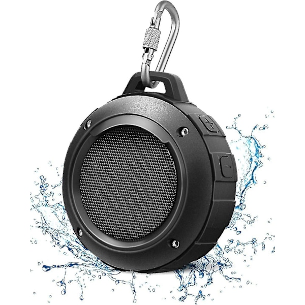 Bluetooth Shower Speaker, Waterproof Ipx5 Portable Wireless Speaker With Hd Stereo, 8 Hour