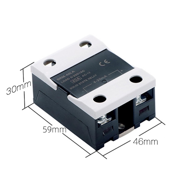 Brm-80la 80a enfas solid state relä flamskyddsmedel spänningsregulator Qinhai