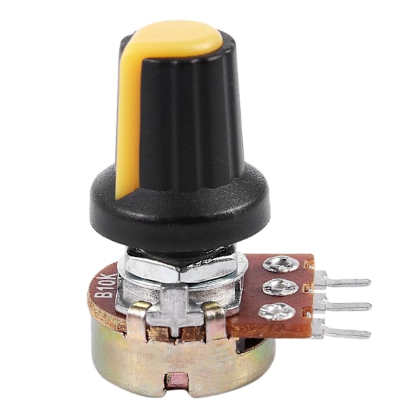5 stk. 10K OHM 3-terminal lineær taper roterende lydpotentiometer type B