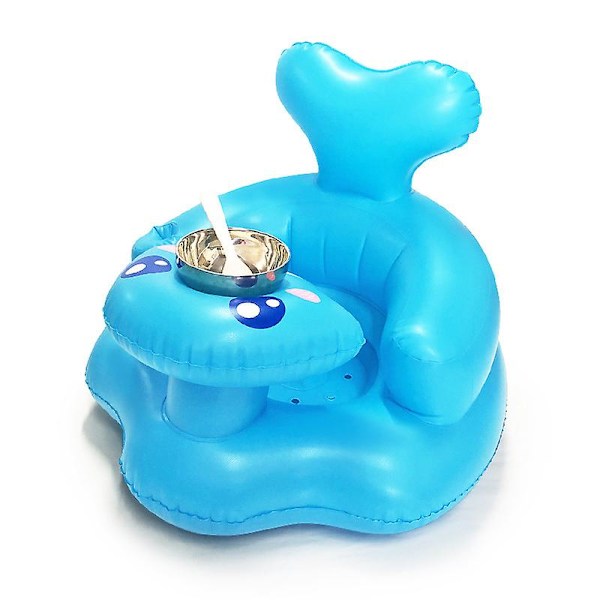 Inflatable Baby Chair Safety Bathing Playing Couch Baby Eating Supplies