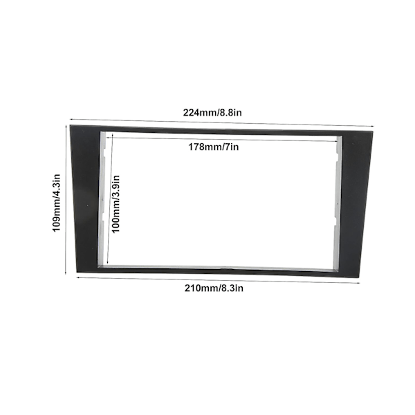 Bilstereo Radio Fascia Kit for LS400 1996 Sømløs Dash Installasjon Utskifting