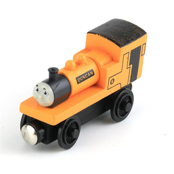 2024 Thomas & Friends Tretoggsbane Magnetisk Togleker for Småbarn Barn Motorvogner Leketøy Togvogner for Gutter Jenter 7