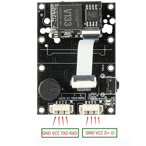 EV-ER006 1D 2D USB UART Stregkodescanner Qr-Kode Scanner Modul Læser