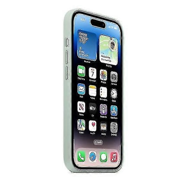 Silikoni Puhelimen Kotelo Yhteensopiva IPhonen 14 Pro Maxin Kanssa sunglow