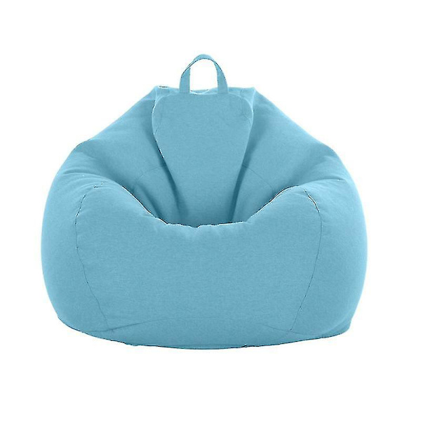 Vaskbar Lazy Sofa Beanbag Stol Betræk Uden Fyld - 5 Størrelser