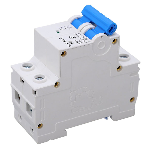 40A 2P DC Miniature Afbryder til Solcelle PV System Paneler Net 500V Luft