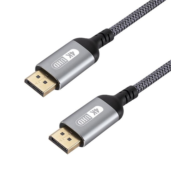 8k Hd-kabel for datamaskin Dp-kabel Displayport støtter 4k@120hz skjermtilkobling