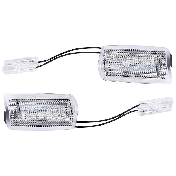 2 stk. LED-dørlys for Toyota Land Cruiser 200-serie 150-serie Prado MK4 J150 Lexus ES240 IS250 - Hvit