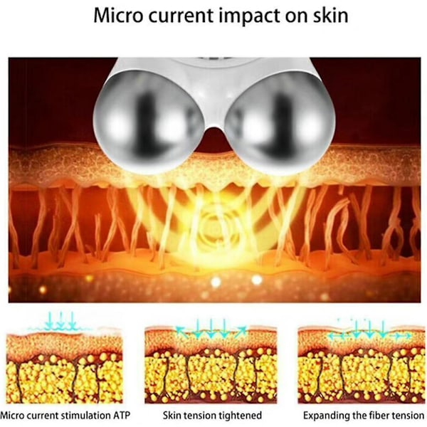 Mikrostrøms Ansigtshudstrammende Løfteapparat Ansigts Skønheds Maskine-mxbc