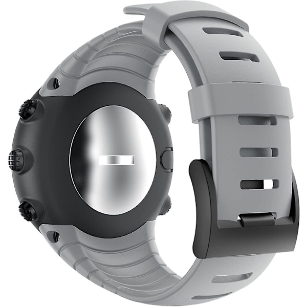 Suunto Core -hihna, kumivaihtohihna Suunto Core SS014993000 -kellolle. grey