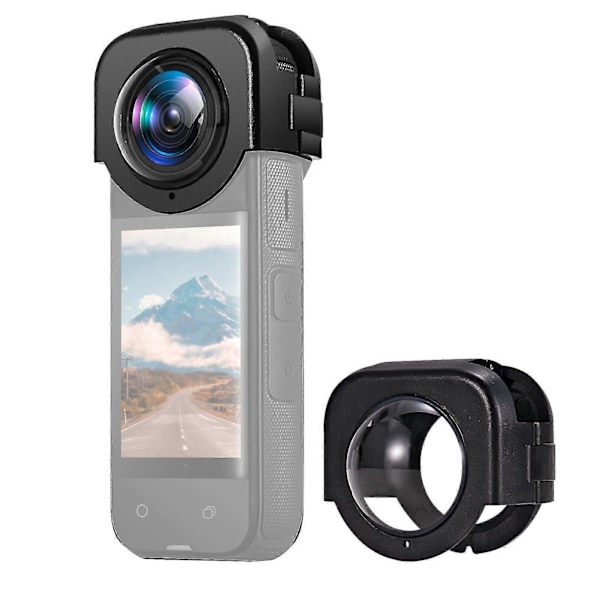 X4 Objektivskydd för Insta360 X4 Panorama Action Kamera Objektivskydd Fingeravtrycksbeständigt Anti-Scratch Tillbehörssats (Plast)