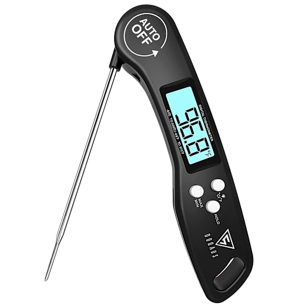 Digital Meat Thermometer, 3s Instant Read Food Thermometer for Cooking,Cooking Thermometer for Turkey Candy Grill BBQ