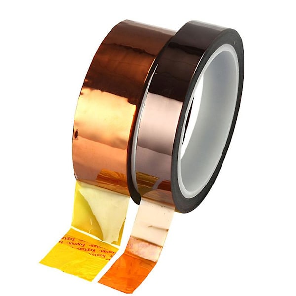 33m Varmebestandig Tape Kapton Bga Højtemperatur Termisk Isolering Polyimid 10mm 1pc