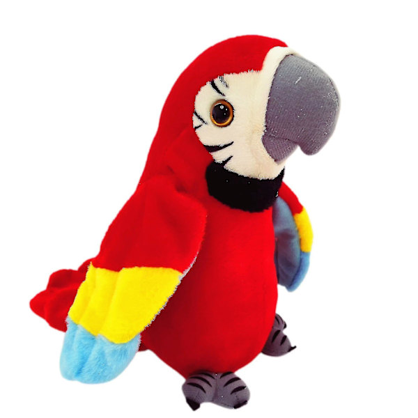 Recording Parrot Talking Parrot Flaps Wings Recording Doll Plush Toy Childrens Toy Gift