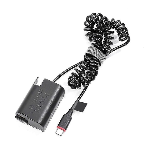 USB-C DMW-BLK22 Dummy DMW-DCC17 Koblingsadapterkabel for S5 S5K GH6 DSLR-kameraer