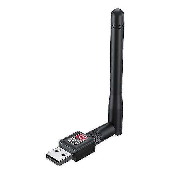 150 Mbps WiFi-sovitin USB Langaton Verkkokortti 8188ETV Korkea Vahvistus 2,4 GHz Wi-Fi Vastaanotin Dongle Antennilla Ethernet-sovittimet PC-kannettavalle