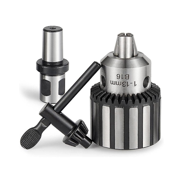 Super Heavy Duty 1/2" (1-13mm) Magnetic Drill Chuck with 3/4" Weldon Shank Adapter