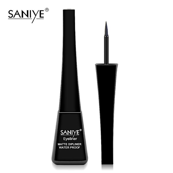 Saniye To-fargets øyenbrynspulver Eyeliner Eyebrow Card med børste 3D Naturlig farge for øyenbryn Øye Makeup Koreansk kosmetikk