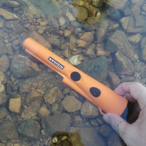 Helt vattentät handhållen metalldetektor undervattens 3-5 meter fungerande pinpointer