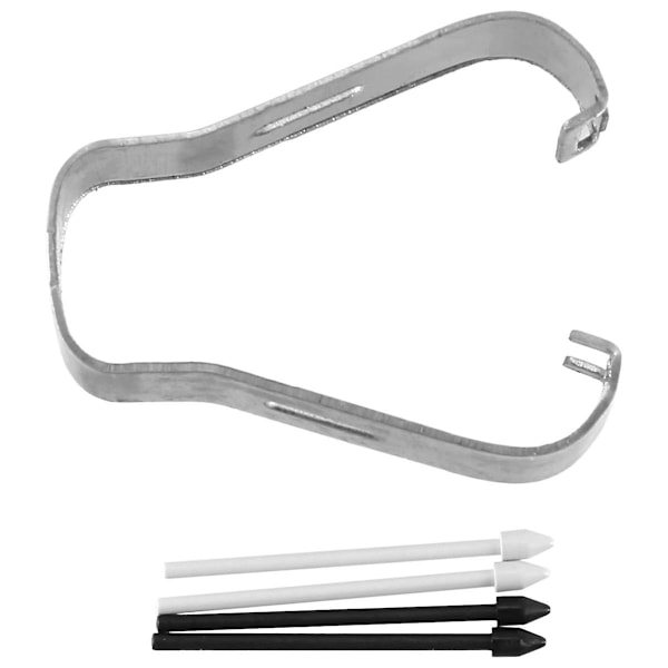 Stylus Nib S6 Nib S7 Etterfylling N10 Utskiftbar S22 Nib N20 Etterfylling 1 Sett 15 Svart og 10 Grå Pennhode