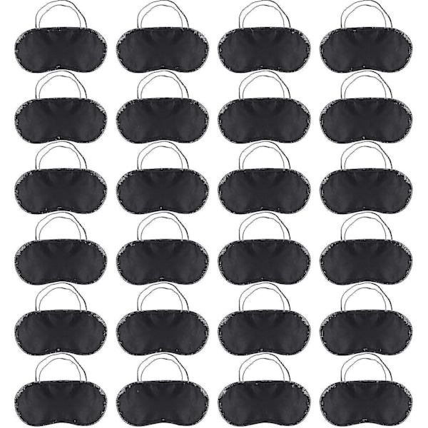 24 Pack Sleep Eye Mask Shade Cover, Soft Blindfold Travel Sleep Cover Comfortable