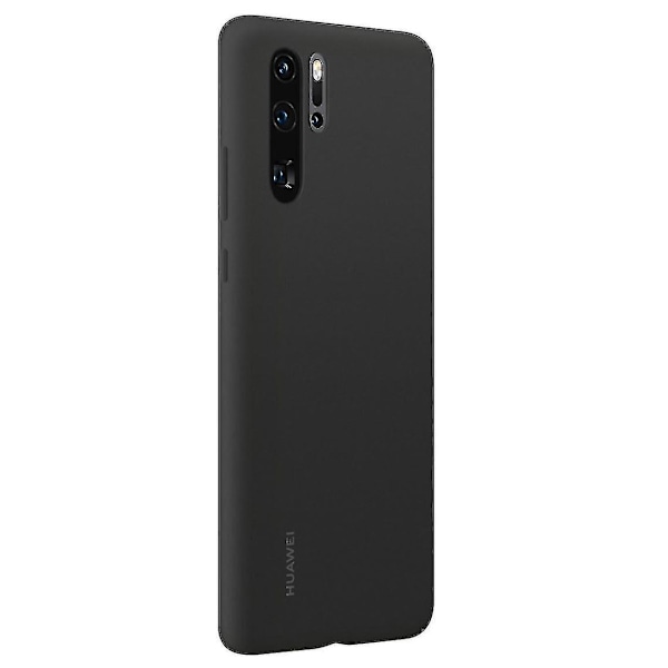 Huawei Sort Silikon Hårdt Etui Til P30 Pro