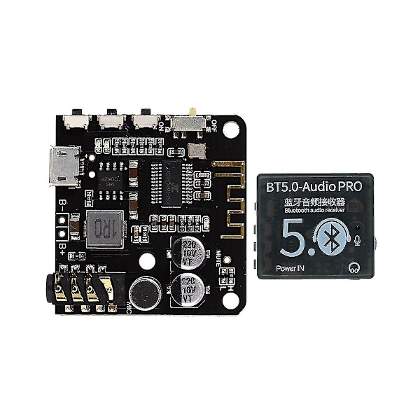 Bt5.0 Pro Audio Module+case Mp3 Audio Decoder Board With Mic Lossless Car Speaker Audio Amplifier D