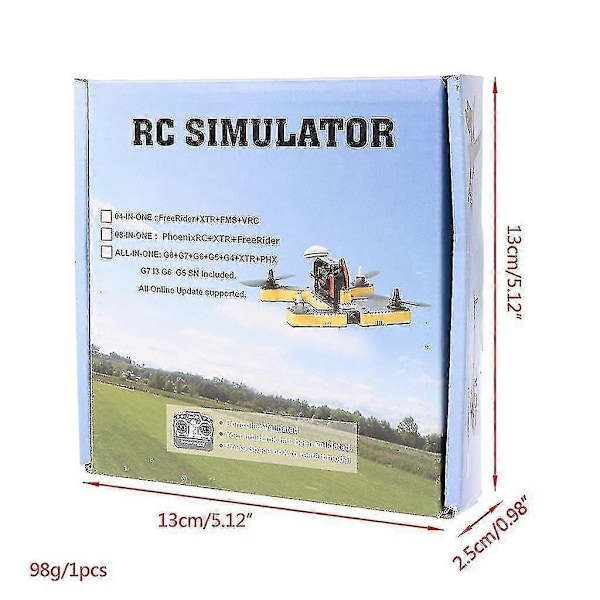 RC Simulator USB Simulator 22 i 1 RC USB Simulator for G7 Phoenix 5.0 Aerofly