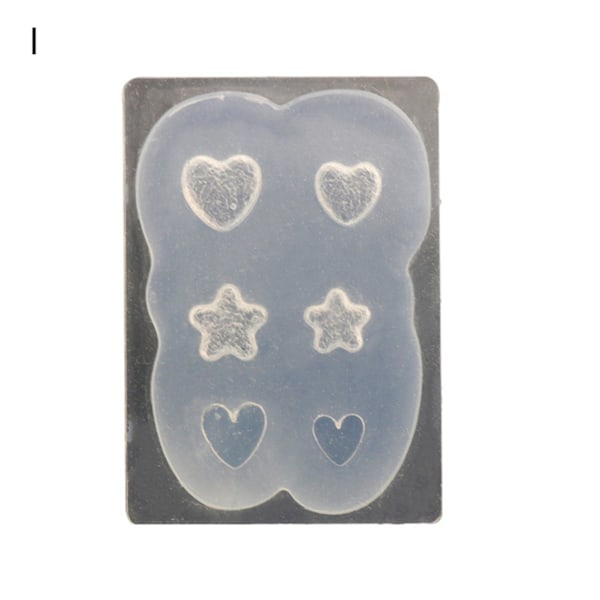 3d Patterns Nail Mold Artwork Making Transparent Silicone Carving Bear Butterfly Stamping Mold For Salon Qinhai