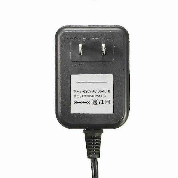 Ny väggladdare AC-adapter för 6V batteridriven åktur Kid TRAX ATV Quad Car