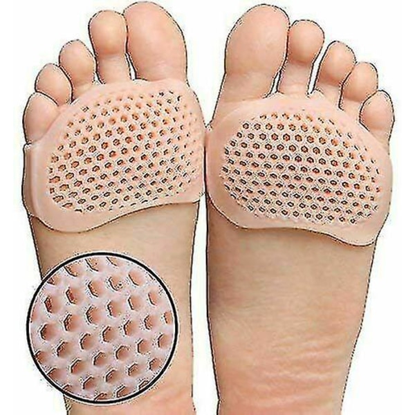 Dm 2 X Gel Metatarsal Smerte Ball Of Foot Pain Putestøtter Pads Innleggssåler Fri Frakt